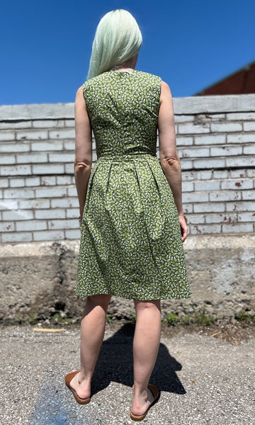 Peafowl Dress - Greenies