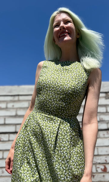 Peafowl Dress - Greenies