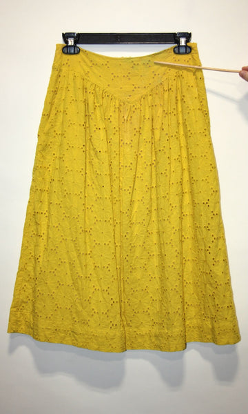 RN121 - XS - Hermit Thrush Skirt - Yuzu