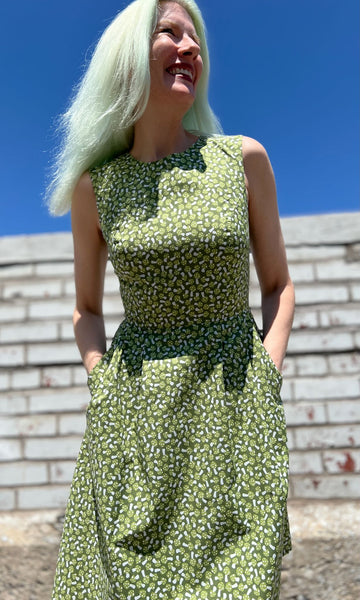 Peafowl Dress - Greenies