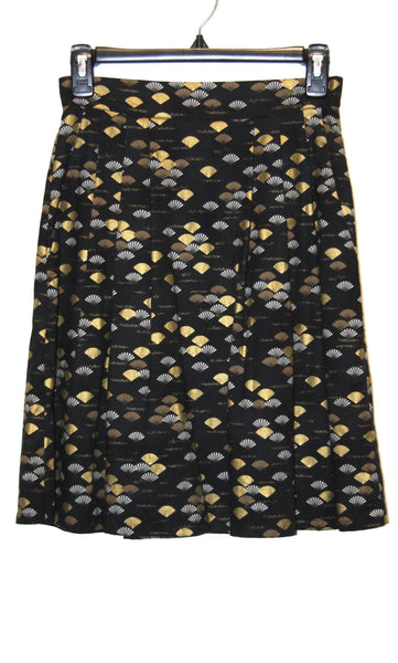 RN1732 - 4 - Akialoa Skirt - Gold Fans