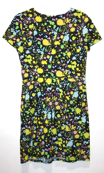 RN1738 - 10 - Engoulevent Dress - Neon Splatter