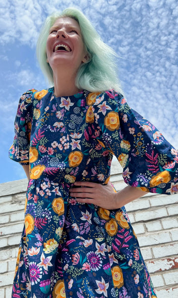 Devil Downhead Dress - Midnight Brilliance