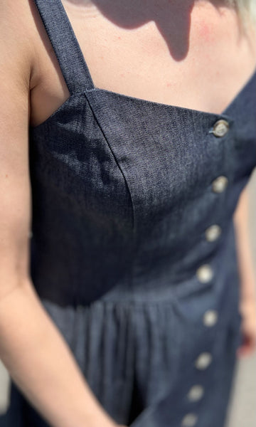 Thistlebird Dress - Dark Wash