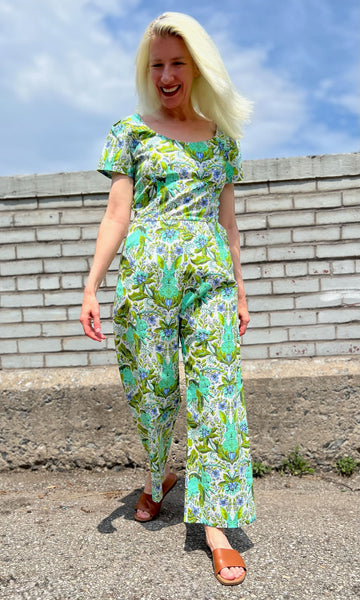 Whinchat Jumpsuit - Bunny Rush