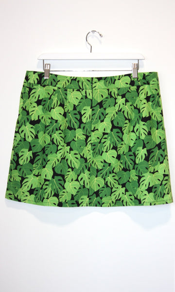 RN723 - L - Échasse Skirt - Philodendron