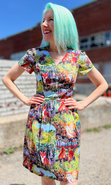Fruit Dove Dress - Hedgerow