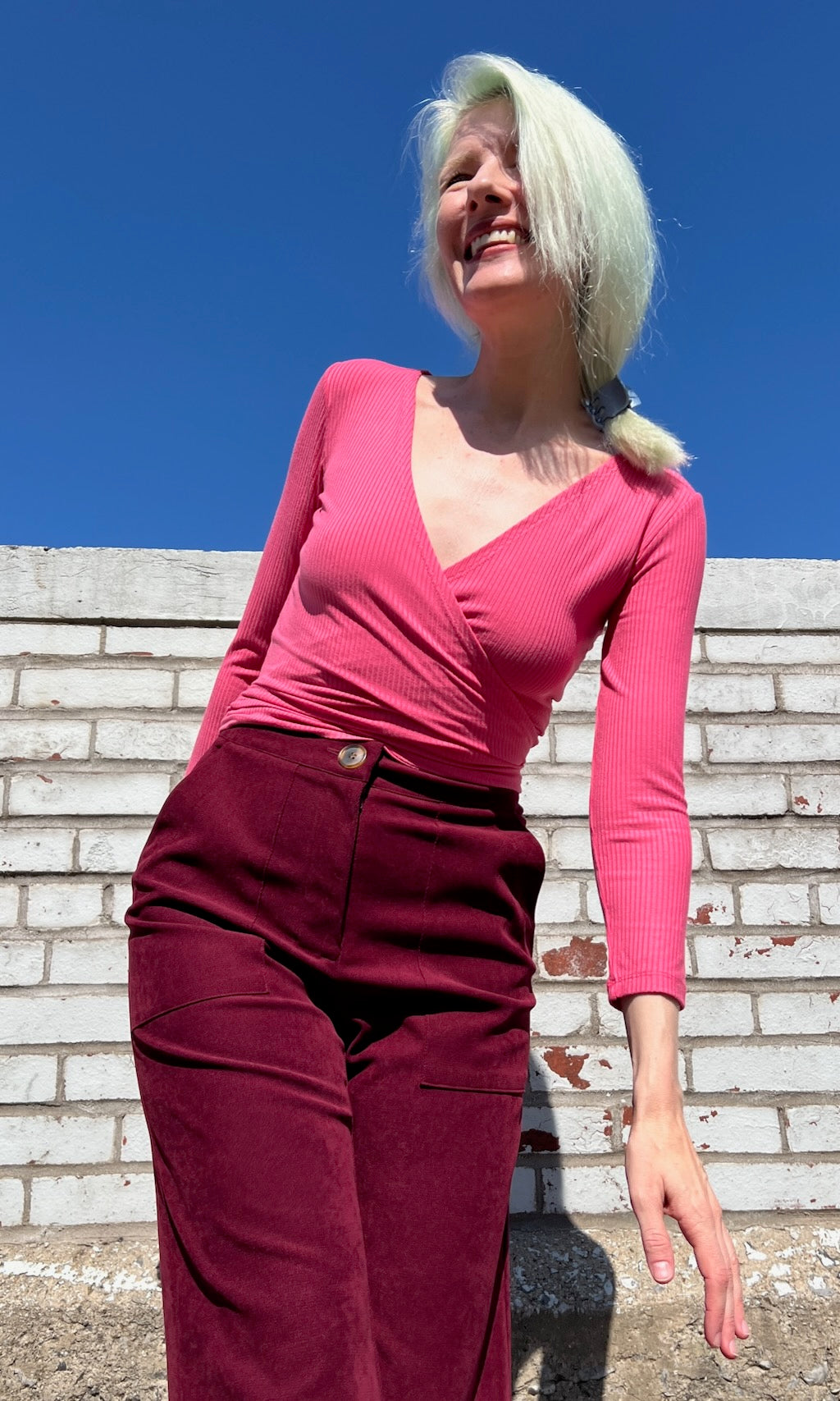 Crescentchest Top - Bazooka Pink – Birds of North America