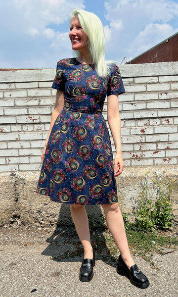 Buttonquail Dress - Night Owls