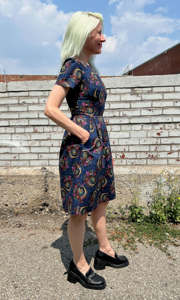 Buttonquail Dress - Night Owls