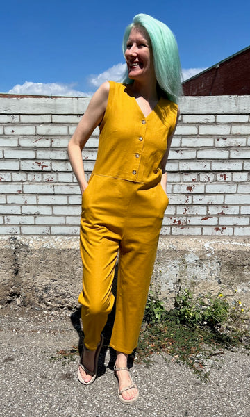 Myna Jumsuit - Ochre