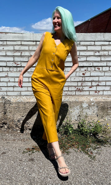 Myna Jumsuit - Ochre