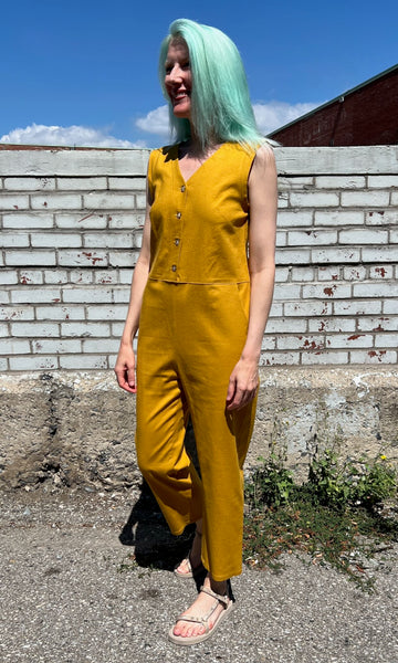 Myna Jumsuit - Ochre