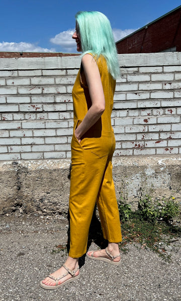 Myna Jumsuit - Ochre