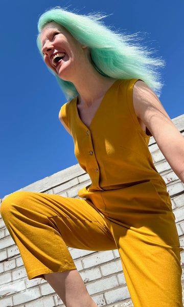 Myna Jumsuit - Ochre