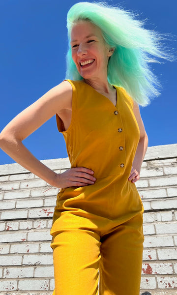 Myna Jumsuit - Ochre