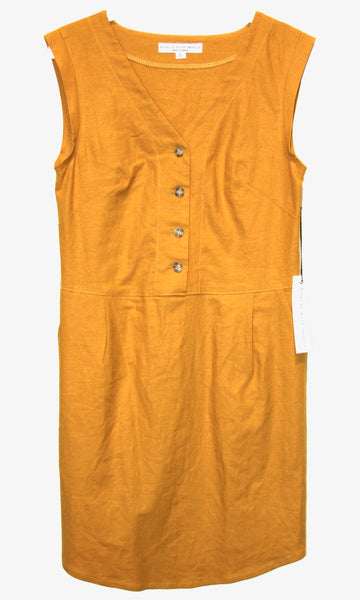 SS416 - S - Honeycreeper Dress - Ochre