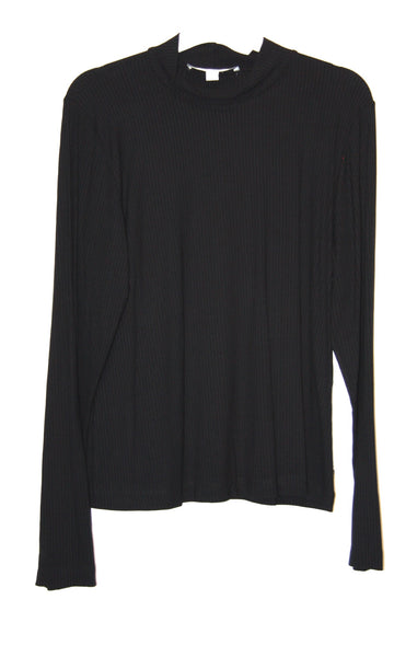 SS437 - L - Nunchie Top - Black