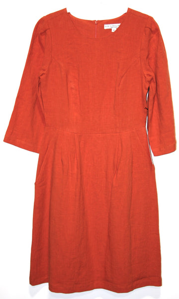 SS335 - 8 - Whistling Snipe Dress - Persimmon