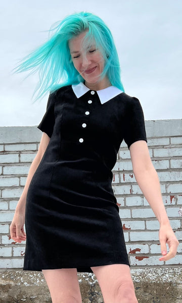 Peep Dress - Black