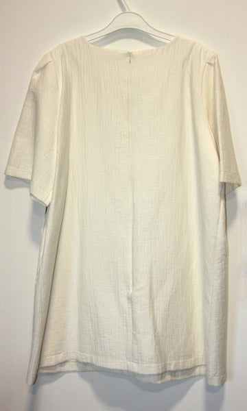 SS380 - 18 - Bishop Dress - Ecru