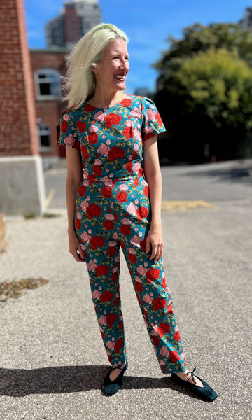 Auk Jumpsuit - Roses
