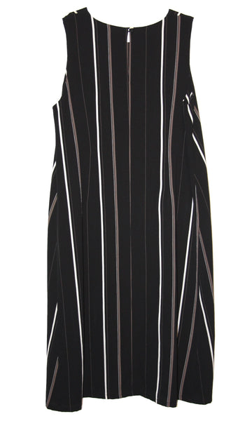 RN744 - 10 - Fulmar Dress - Black Stripes