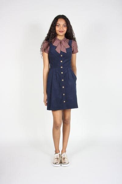 RN1448 - 6 - Brolga Tunic Dress - Navy