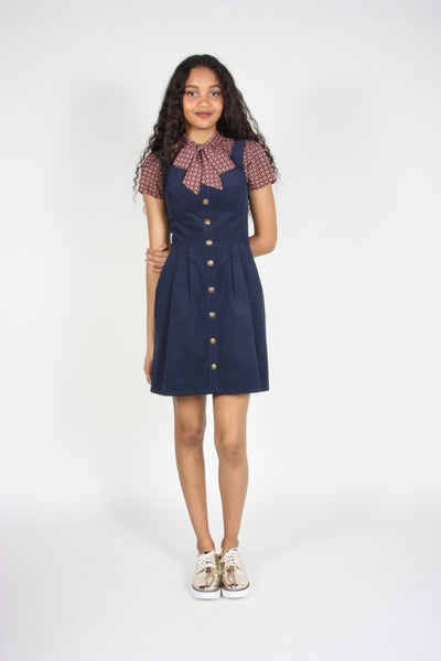 RN1448 - 6 - Brolga Tunic Dress - Navy