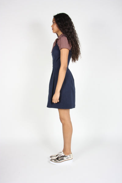 RN1448 - 6 - Brolga Tunic Dress - Navy