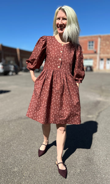 Cinnamon Bittern Dress - Parlour