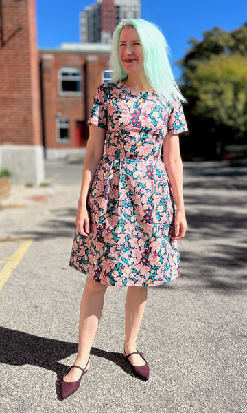 Buttonquail Dress - Acanthus