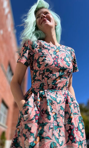 Buttonquail Dress - Acanthus