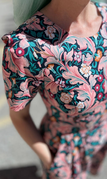 Buttonquail Dress - Acanthus