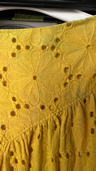RN121 - XS - Hermit Thrush Skirt - Yuzu