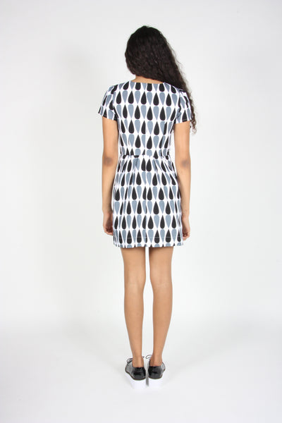RN1407 - 6 - Cormorant Dress - Black/Grey