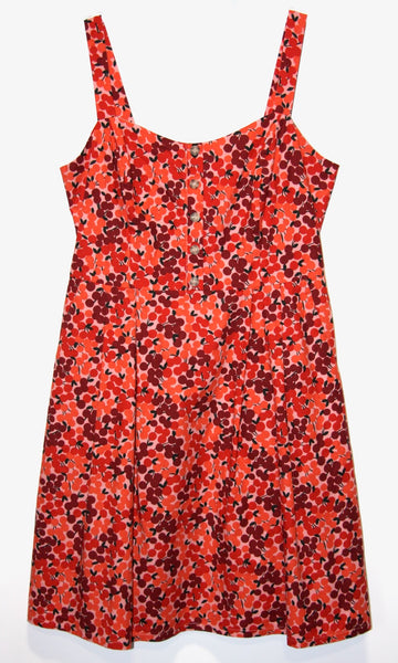 RN904 - 12 - Grosbeak Dress - Cherries