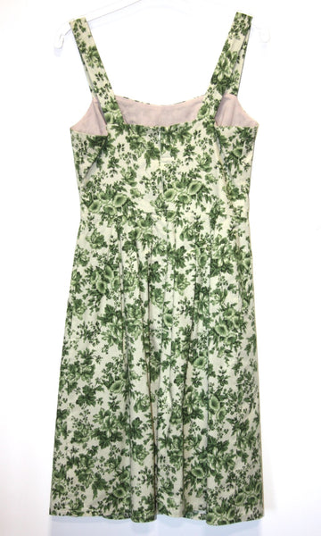 RN955 - 6 - Purpletuft Dress - Green Chintz