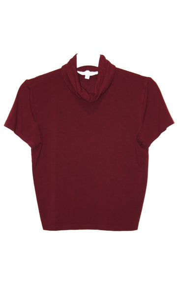 RN965 - S - Avocet Top - Burgundy