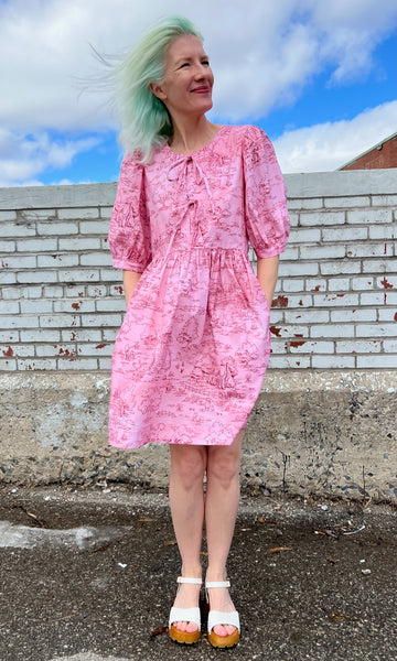 Corvid Dress - Morning Pastoral