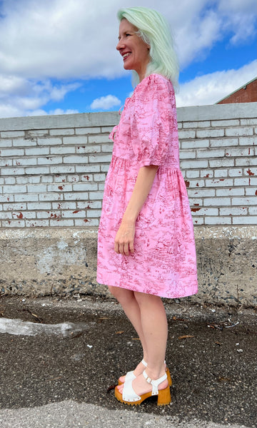 Corvid Dress - Morning Pastoral