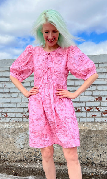 Corvid Dress - Morning Pastoral