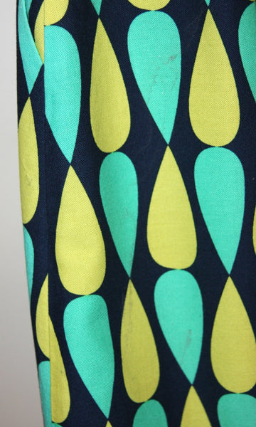 RN991 - 2 - Gravateiro Dress - Navy and Green