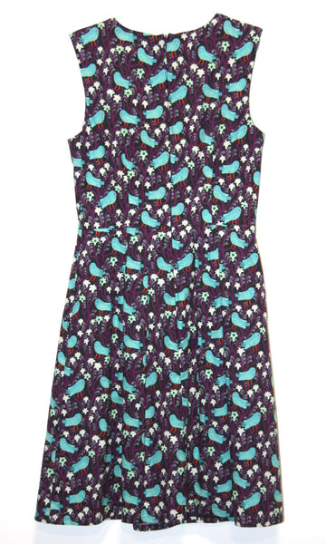 RN1028 - 4 - Peafowl Dress - Bird Forest