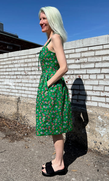 Prinia Dress - Straw Flower