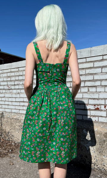 Prinia Dress - Straw Flower