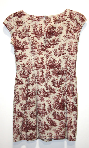 RN1069 - 8 - Waterthrush Dress - Rust