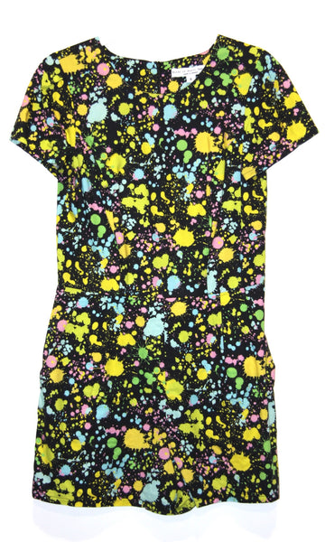 RN1075 - 8 - Akohekohe Romper - Neon Splatter