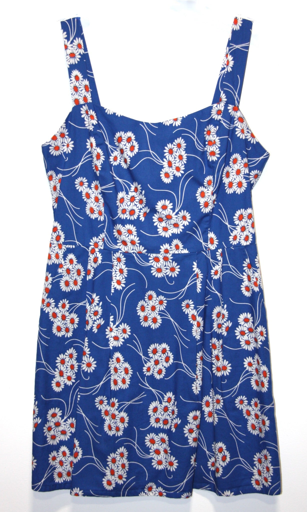 RN1133 - 12 - Starfrontlet Dress - Blue Daisies