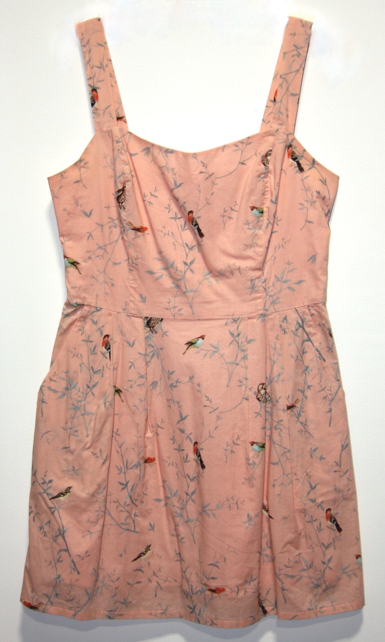 RN1137 - 12 - Starfrontlet Dress - Pink Forest Birds